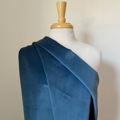Wedgewood - Eider Velvet Project Cut - 22" x 26"