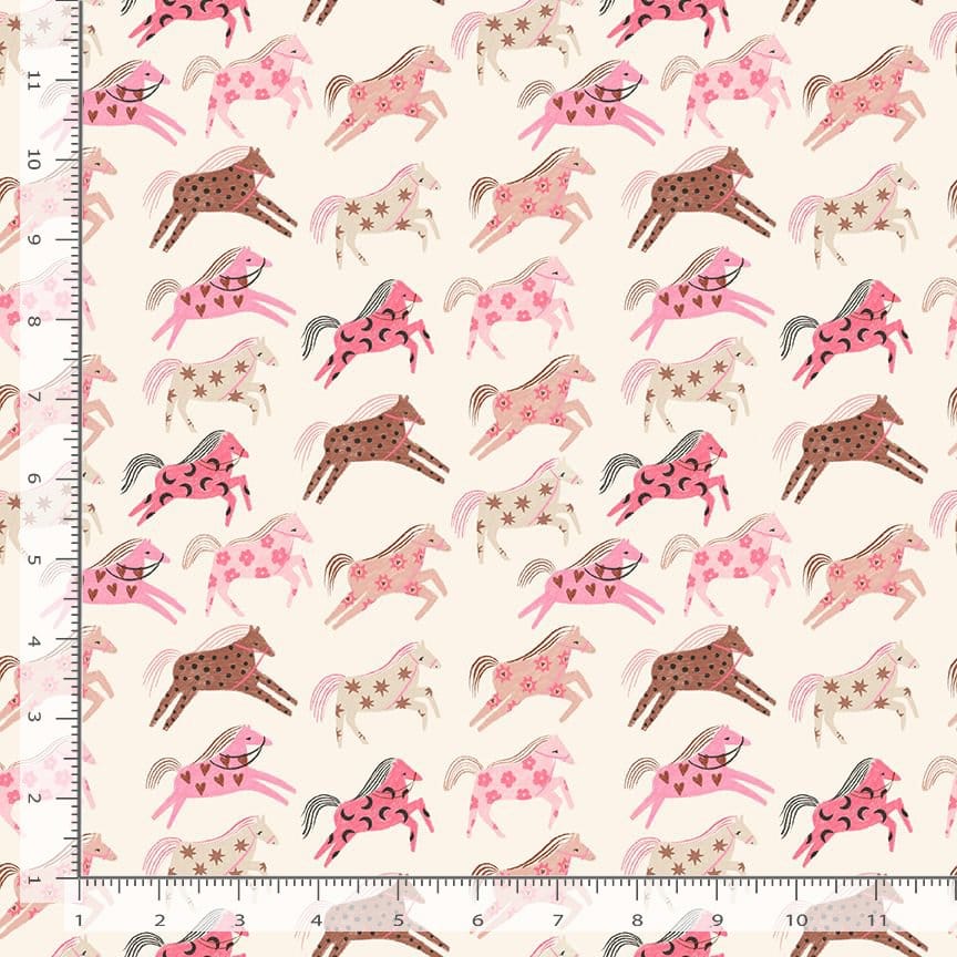 Default Wild Ain't for Tamin' in Cream - Pink Pony Club