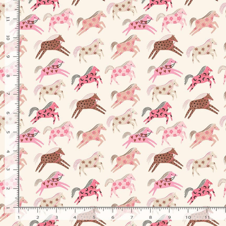Default Wild Ain't for Tamin' in Cream - Pink Pony Club