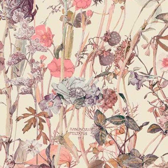 Default Wild Flowers in Light Pink - Project Cut - Liberty Tana Lawn