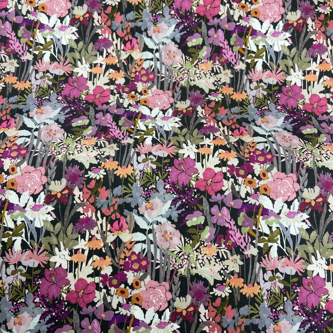 Wildflower Meadow in Color C - Liberty Tana Lawn Project Cuts - 22" x 26"