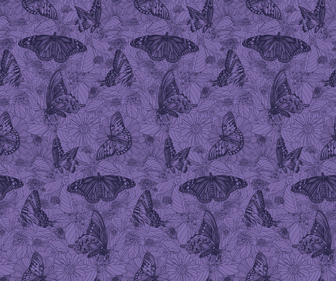 Default Winging It in Blueberry - Indelible Ink - Anna Maria Textiles