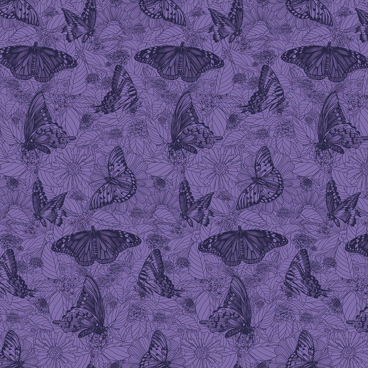 Default Winging It in Blueberry - Indelible Ink - Anna Maria Textiles