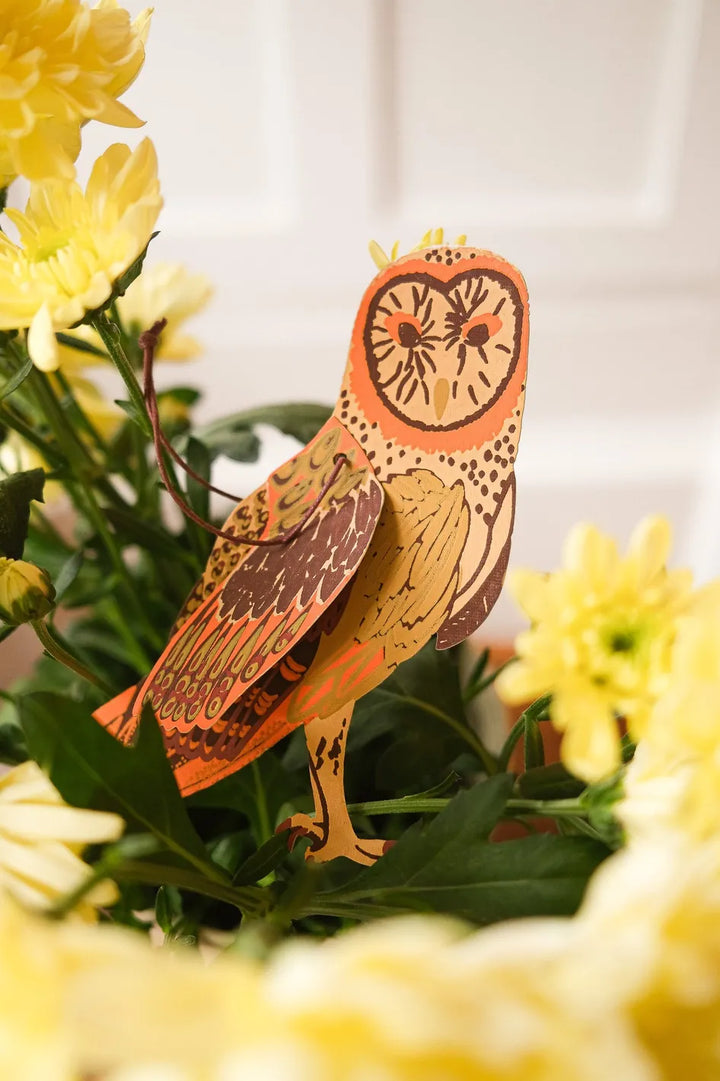 Default Winter Birds Paper Ornaments from East End Press