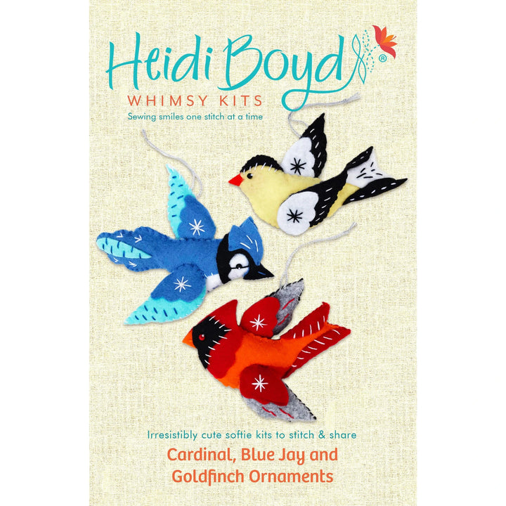Default Winter Birds - Whimsey Ornament Kit