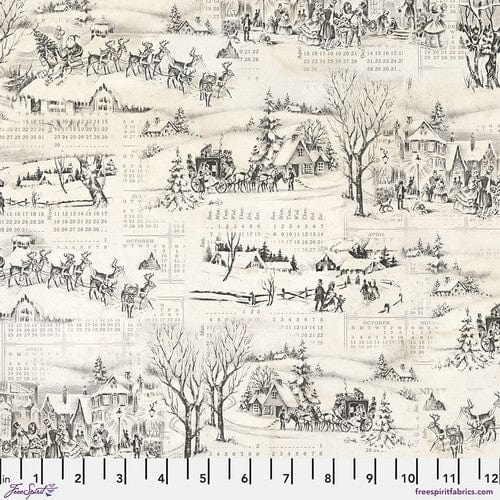 Default Winter Toile in Neutral - Holidays Past by Tim Holtz