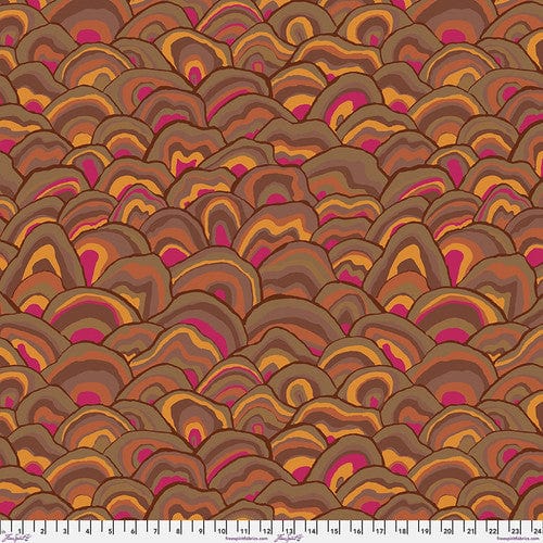 Default Wobble in Brown - Brandon Mably for Kaffe Fassett