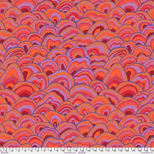 Default Wobble in Red - Brandon Mably for Kaffe Fassett