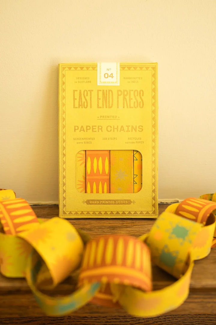 Default Yellow & Green Paper Chain Kit from East End Press