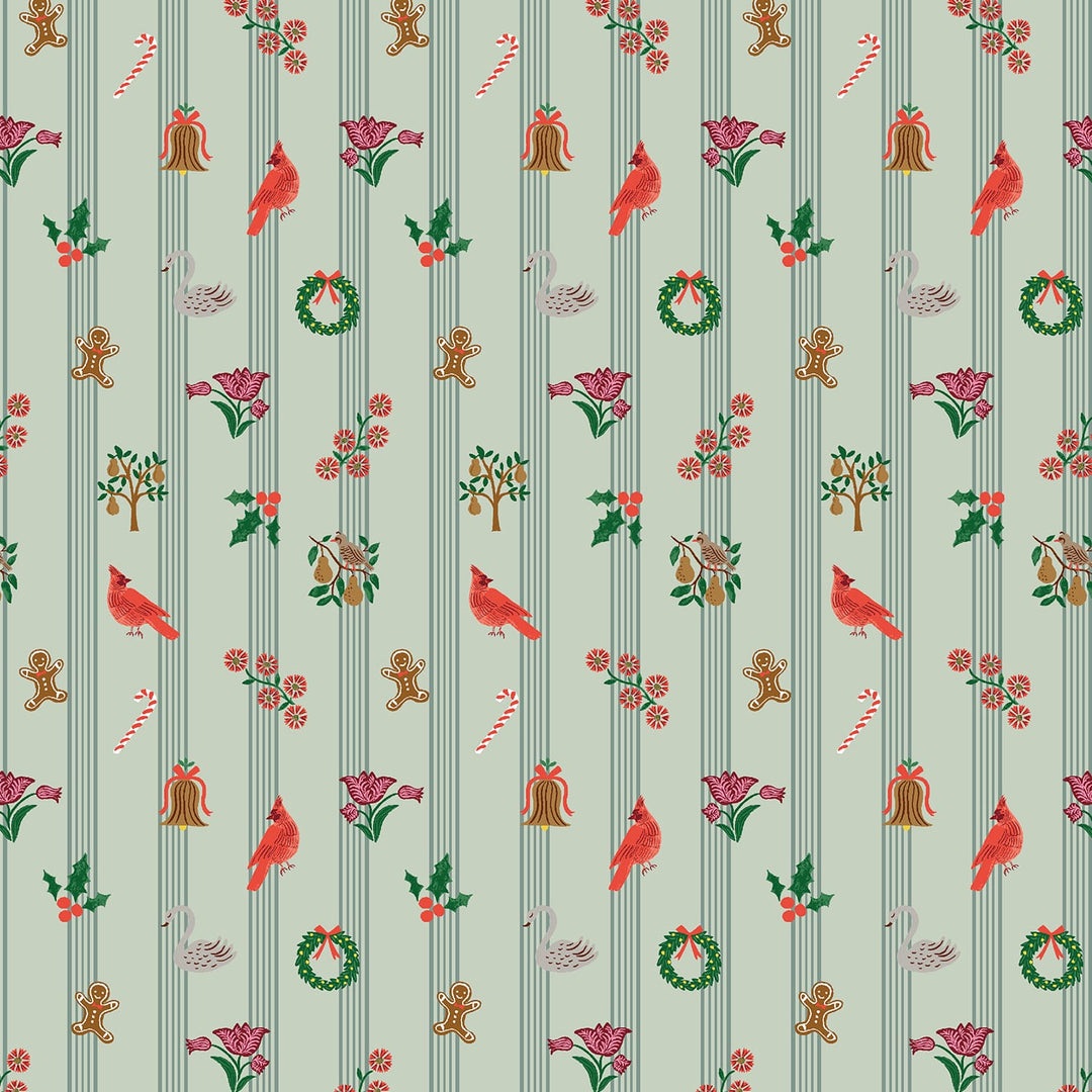 Default Yuletide in Mint - Holiday Classics - Rifle Paper Co.