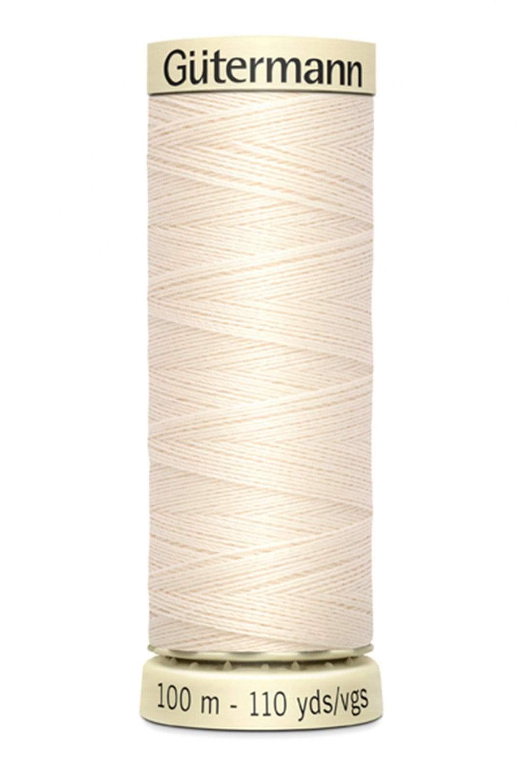 022 Eggshell ~ Sew-All Gutermann Polyester Thread ~ 100 Meters
