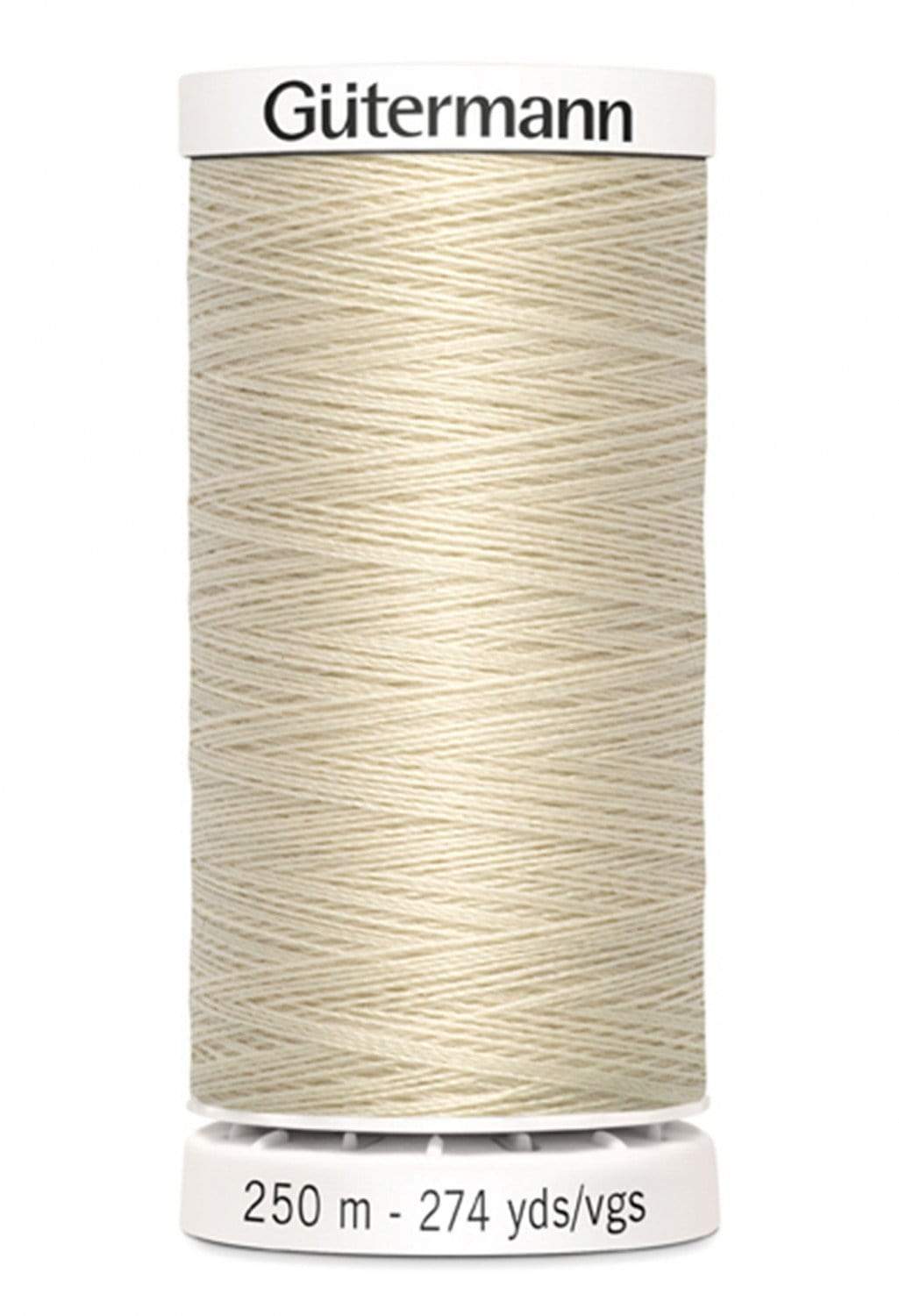 030 Bone ~ Sew-All Gutermann Polyester Thread ~ 250 Meters