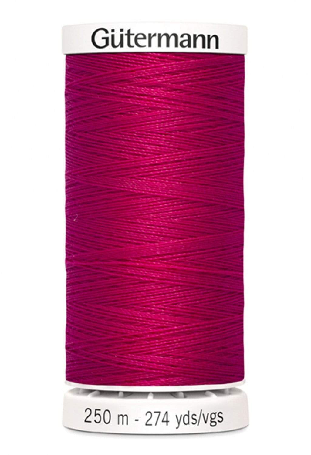 345 Raspberry ~ Sew-All Gutermann Polyester Thread ~ 250 Meters