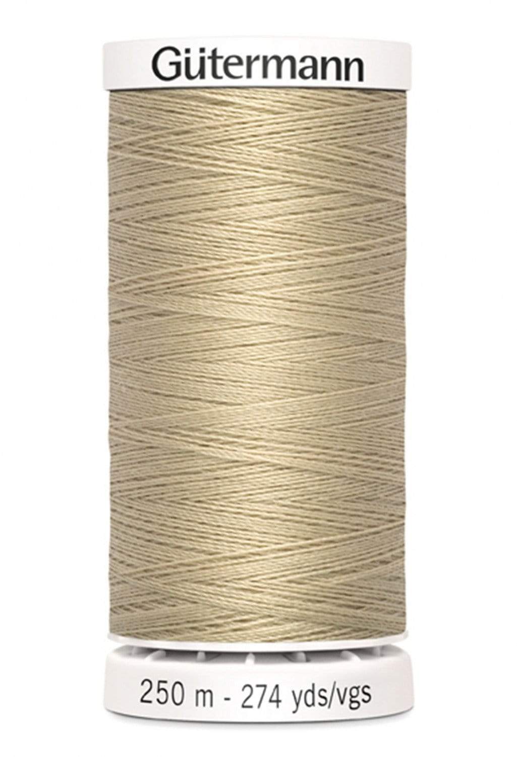 500 Ecru ~ Sew-All Gutermann Polyester Thread ~ 250 Meters