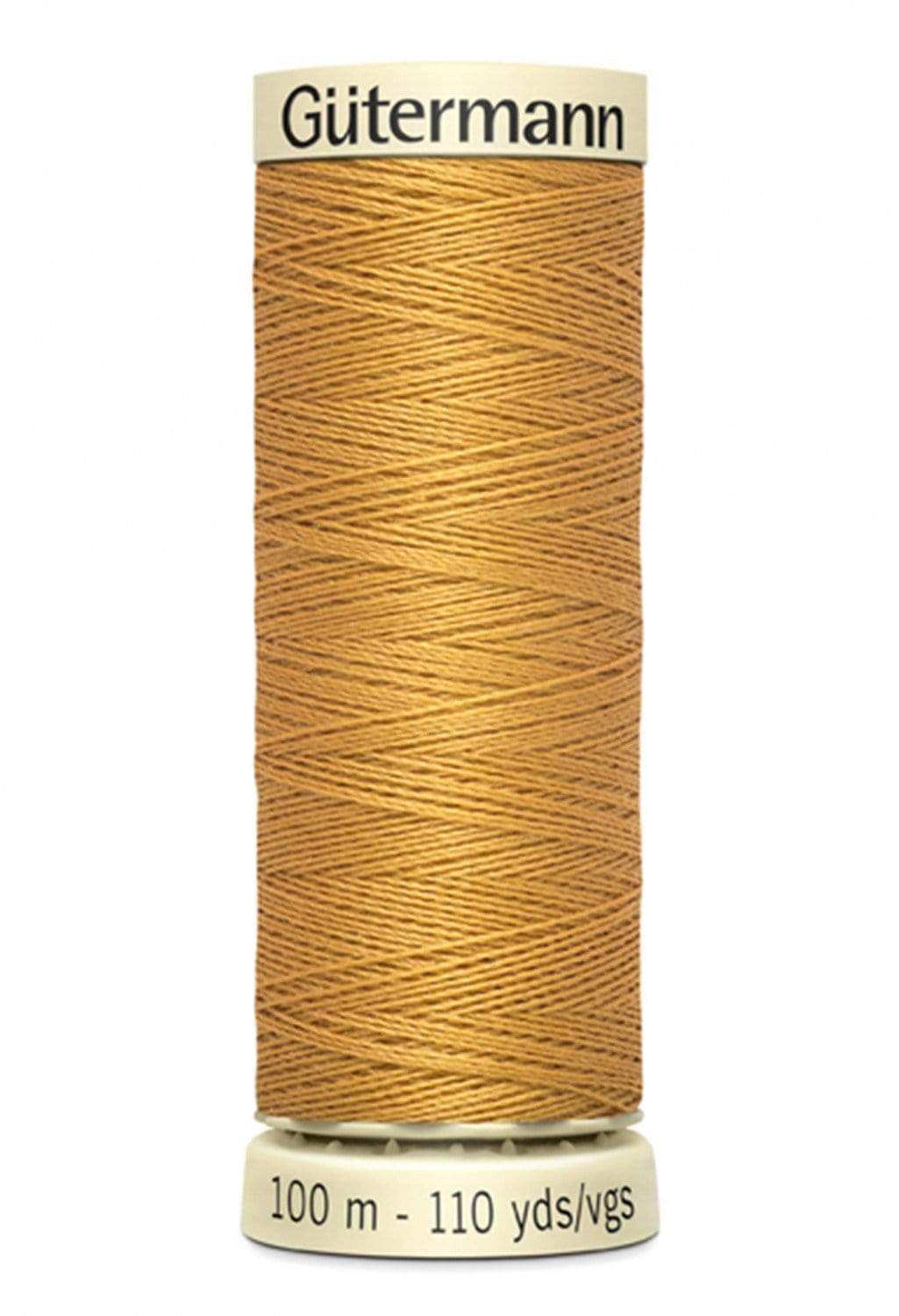 865 Gold ~ Sew-All Gutermann Polyester Thread ~ 100 Meters