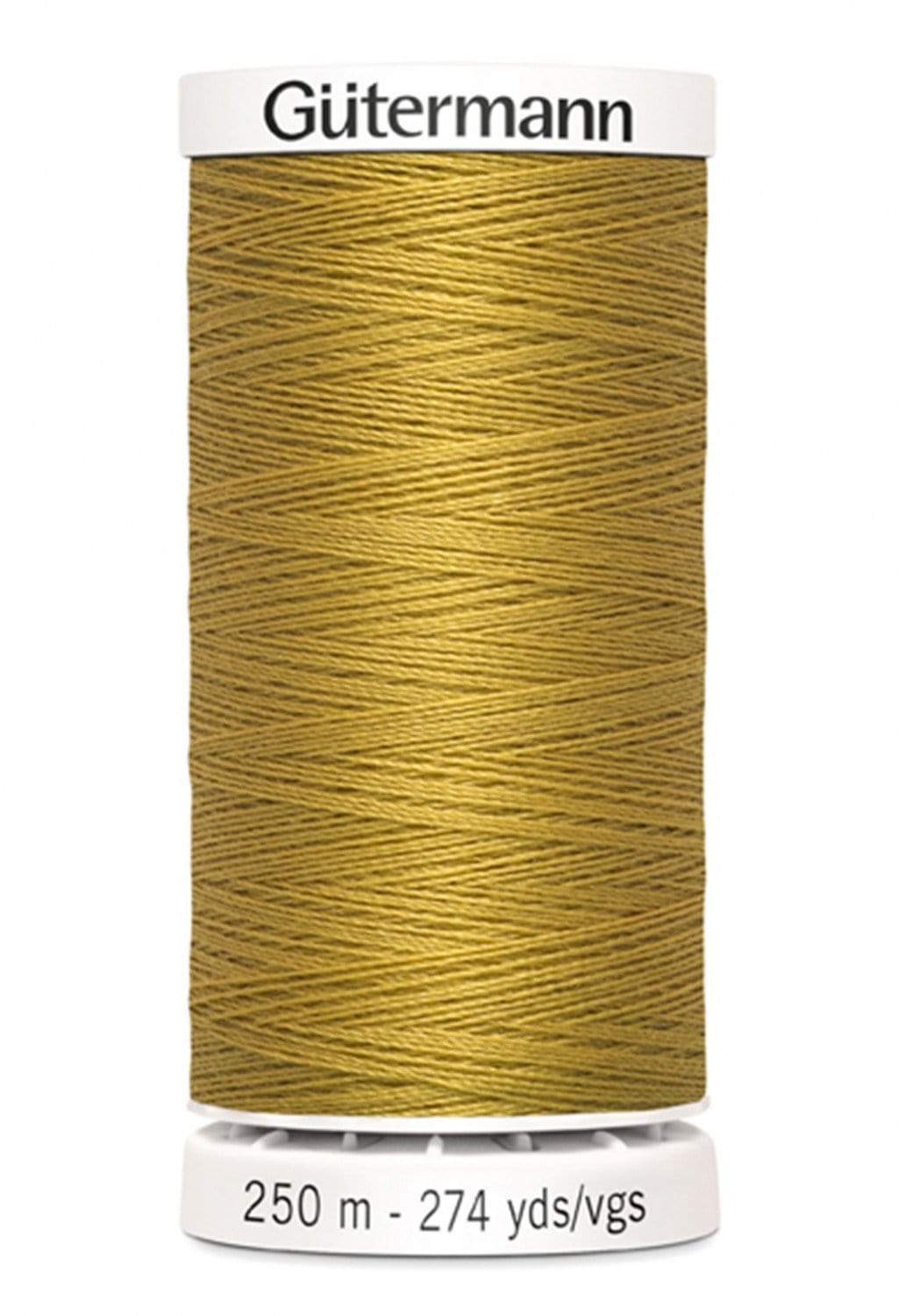 865 Gold ~ Sew-All Gutermann Polyester Thread ~ 250 Meters