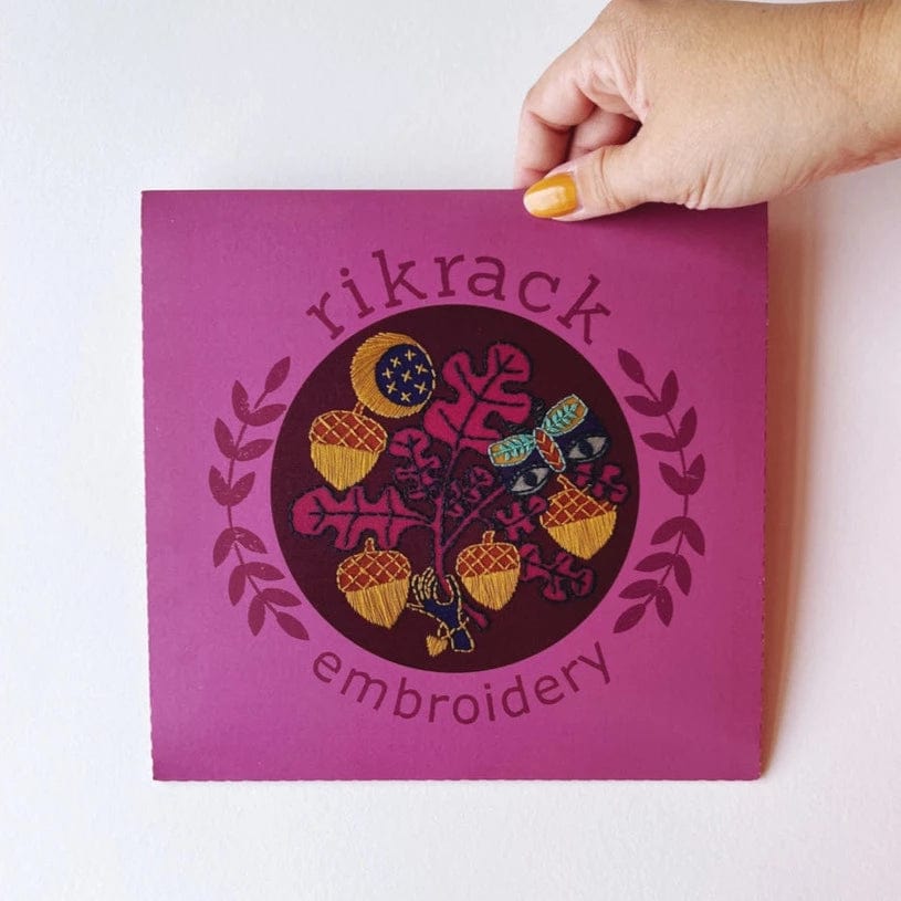 Acorns - Embroidery Kit - Rikrack
