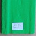 Apple Green, Single Ply Crepe Paper,  10 inches x 7 1/2 feet