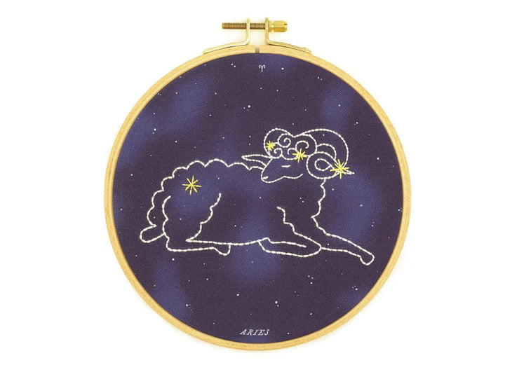 Aries Embroidery Kit - Constellation Series from Kiriki