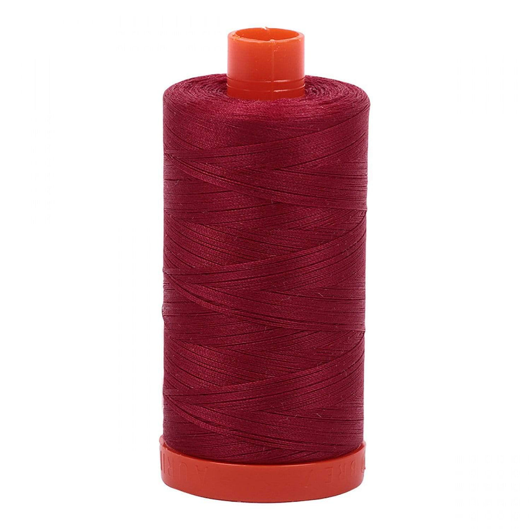 Aurifil 50-Weight Cotton Thread ~ Burgundy 1103