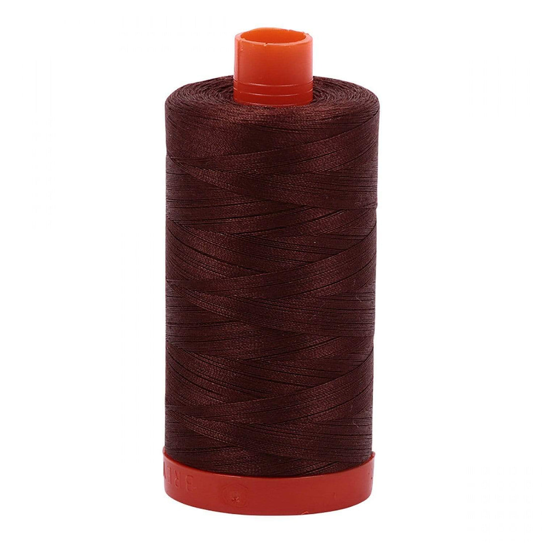 Aurifil 50-Weight Cotton Thread ~ Chocolate 2360