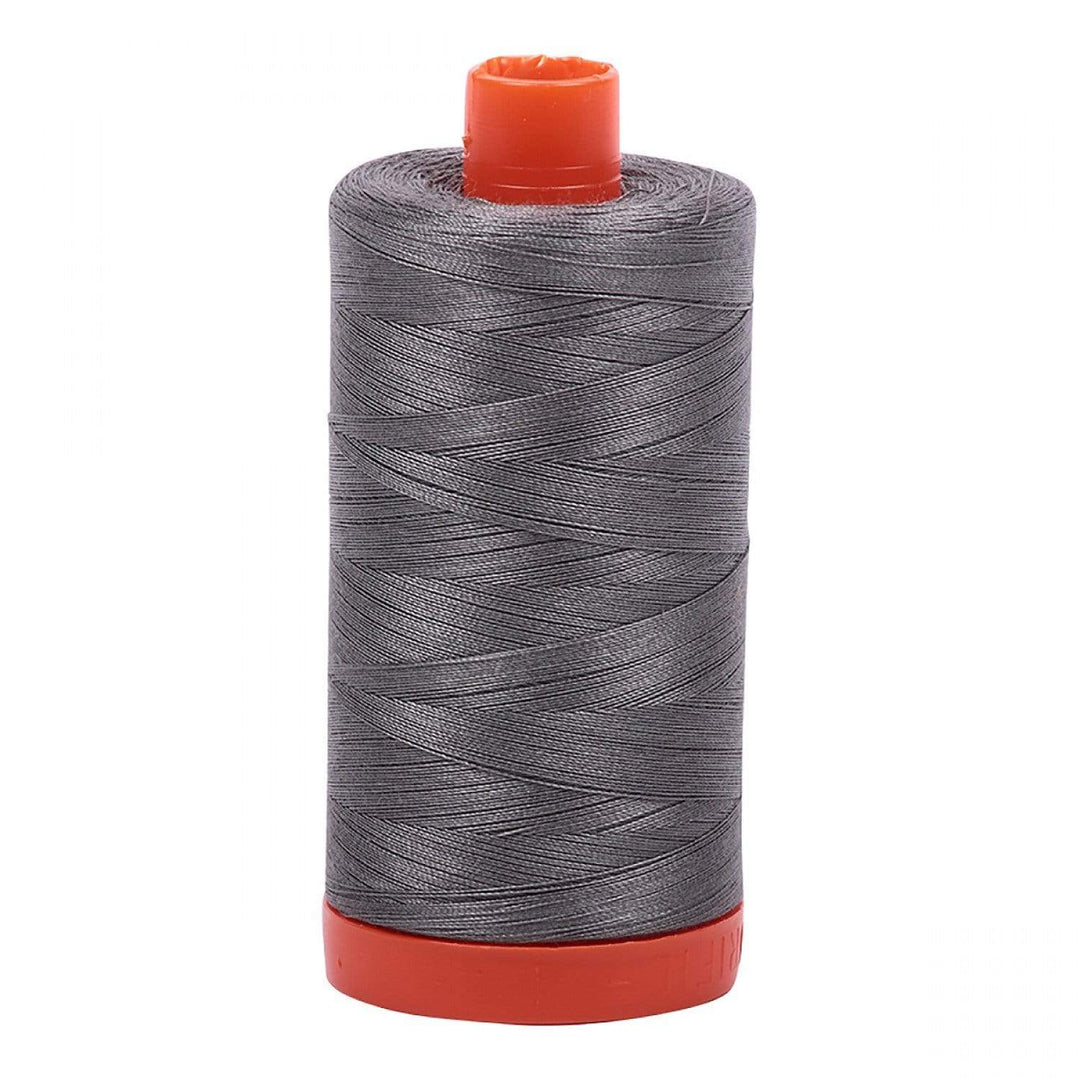 Aurifil 50-Weight Cotton Thread ~ Grey Smoke 5004