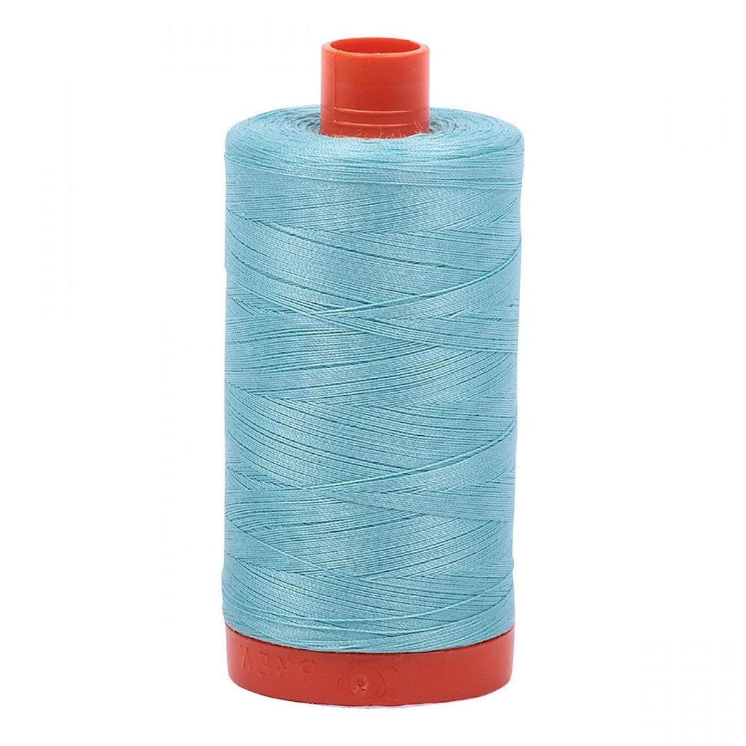Aurifil 50-Weight Cotton Thread ~ Light Turquoise 5006