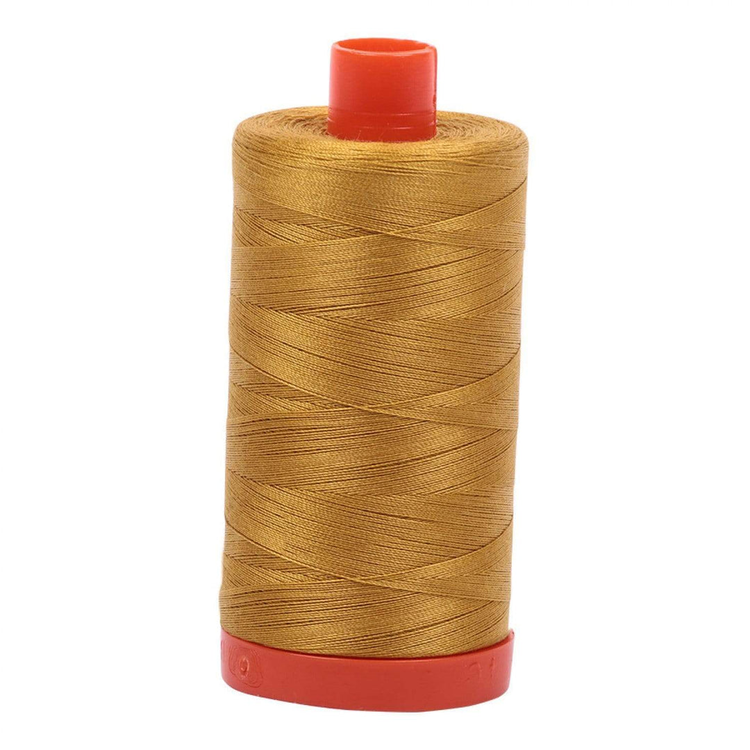 Aurifil 50-Weight Cotton Thread ~ Mustard 5022