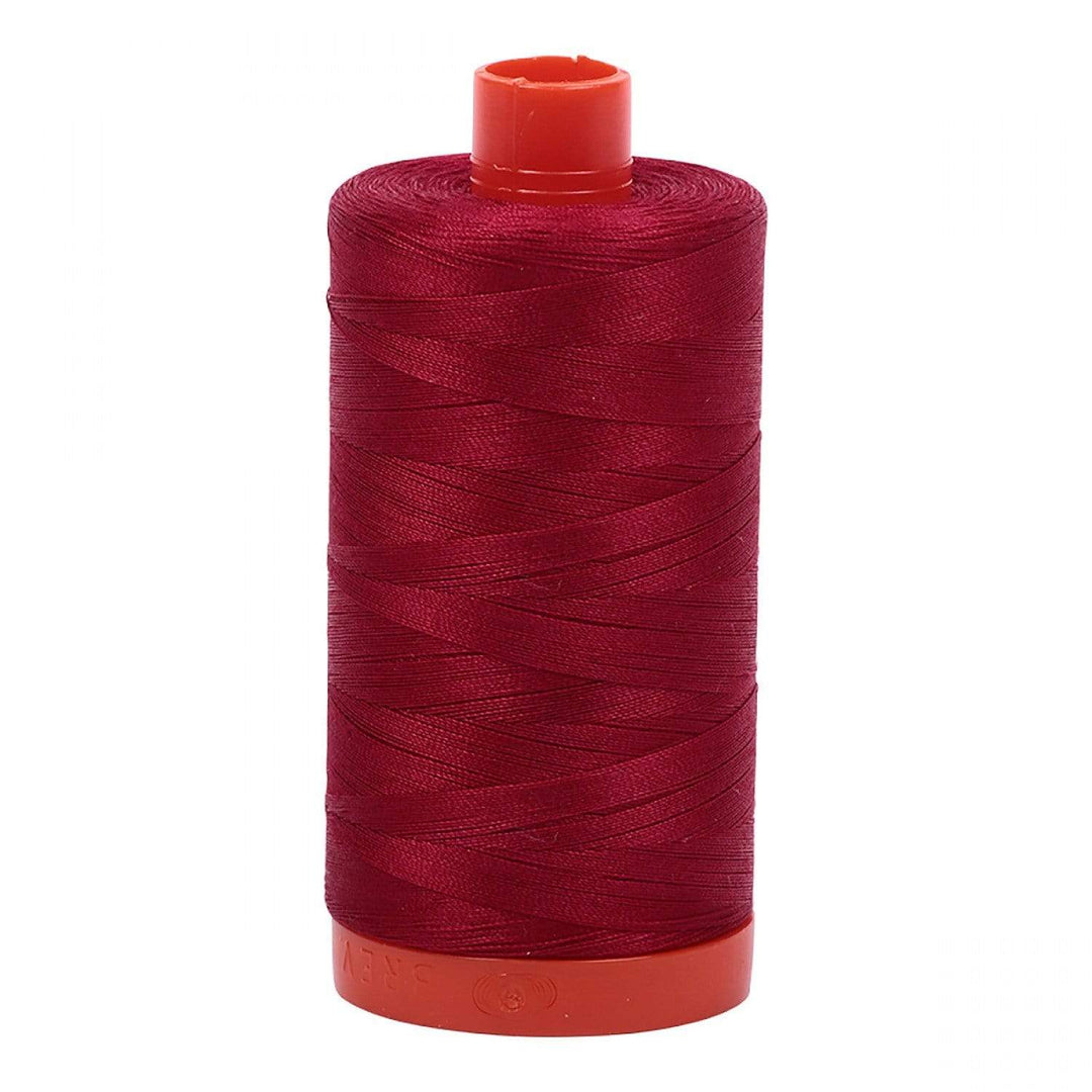 Aurifil 50-Weight Cotton Thread ~ Red Wine 2260