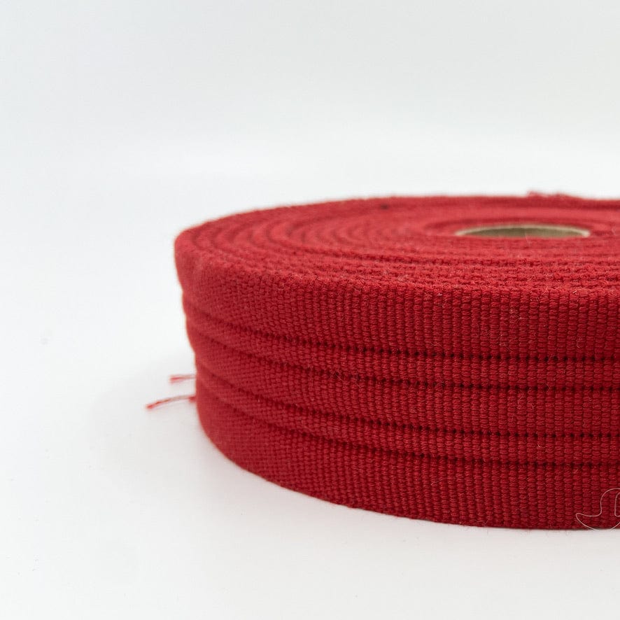 Backpack Strapping - Cherry - 38mm