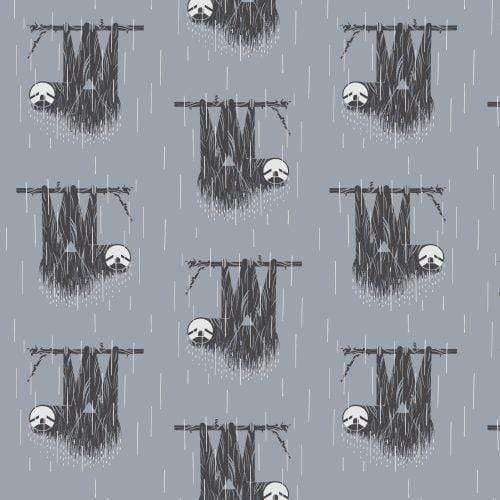 Barkcloth, Sloth by Charley Harper