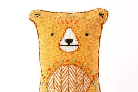 Bear Embroidery Kit from Kiriki