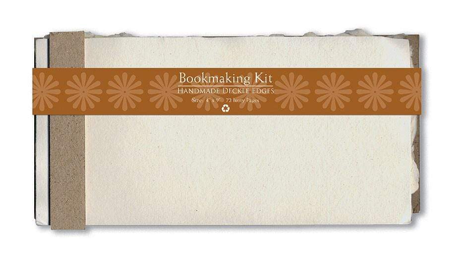 Bookmaking Kit 4" x 9" in Ivory