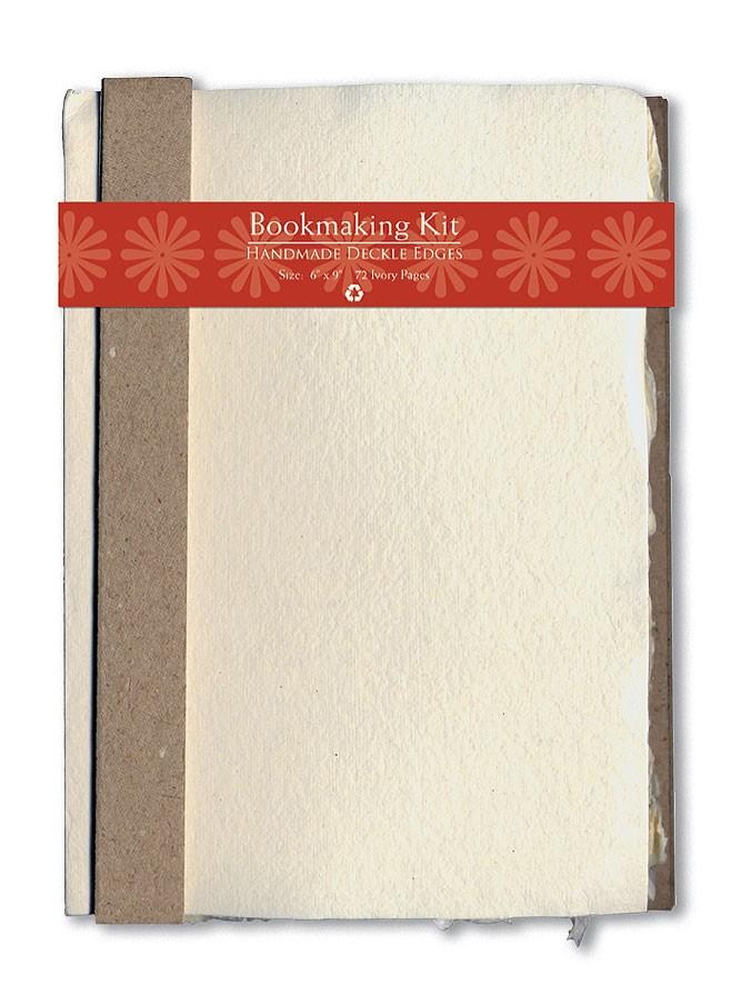 Bookmaking Kit 6" x 9" in Ivory