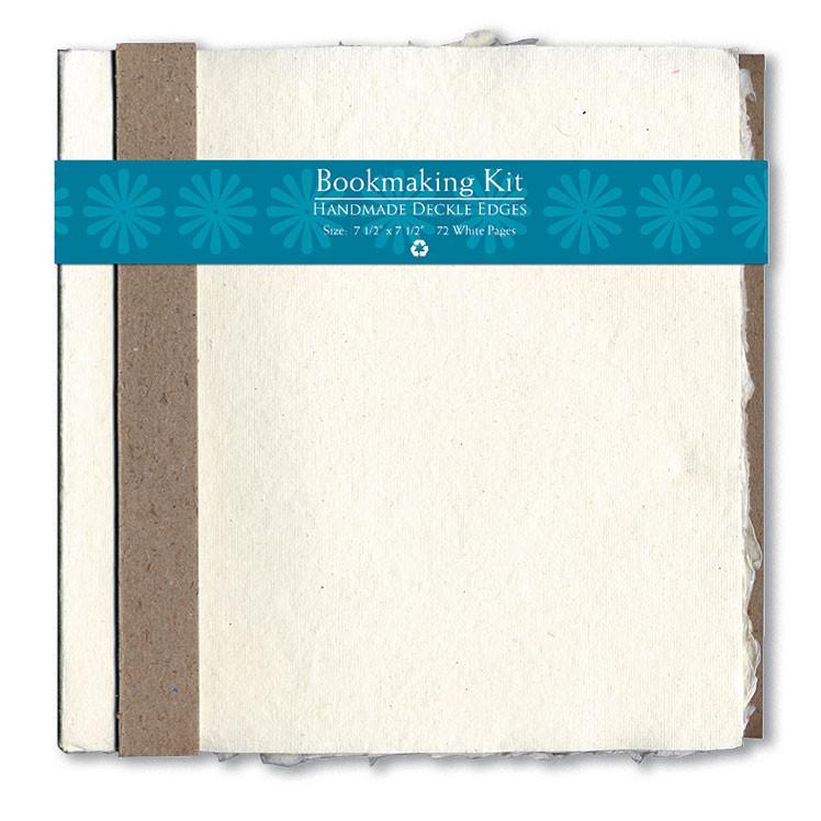 Bookmaking Kit 7.5" x 7.5" in White