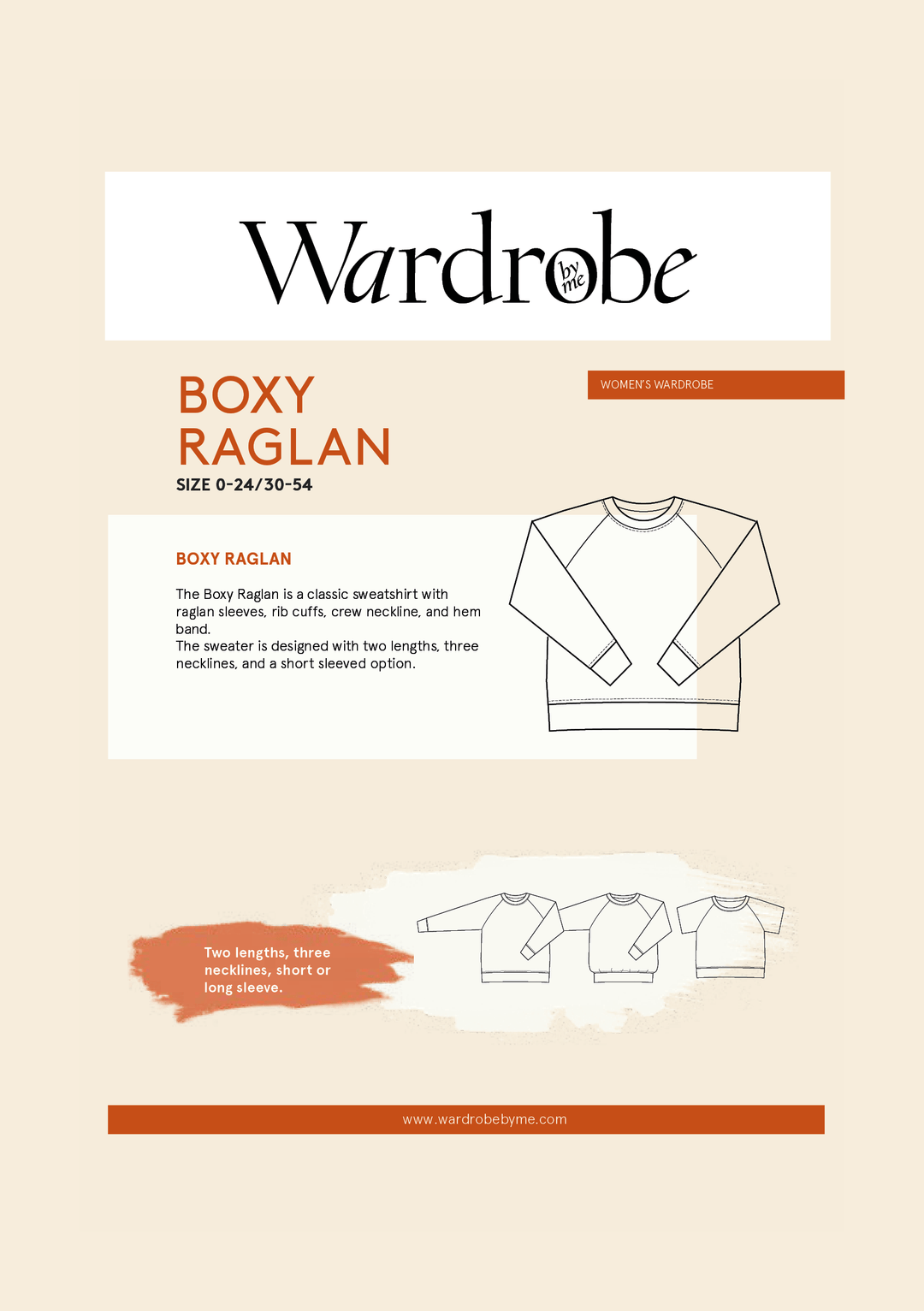 Boxy Raglan - Wardrobe by Me