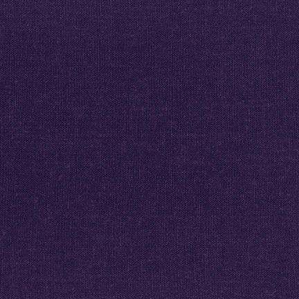 Brussels Washer Linen Rayon Blend in Dark Purple
