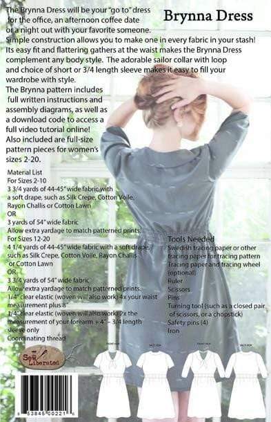 Brynna Dress, Sew Liberated