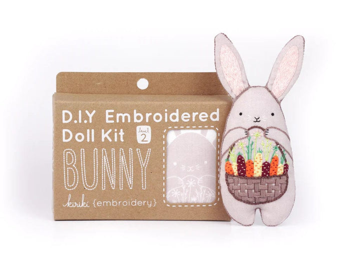 Bunny Embroidery Kit from Kiriki