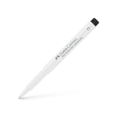 Calligraphy Pitt Artist Pen from Faber Castell - 101 White