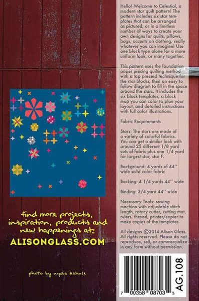 Celestial, Alison Glass, Quilt Pattern
