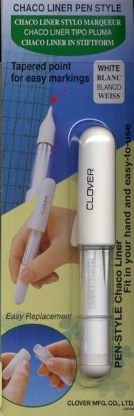 Chaco Liner Pen Style, White, Clover