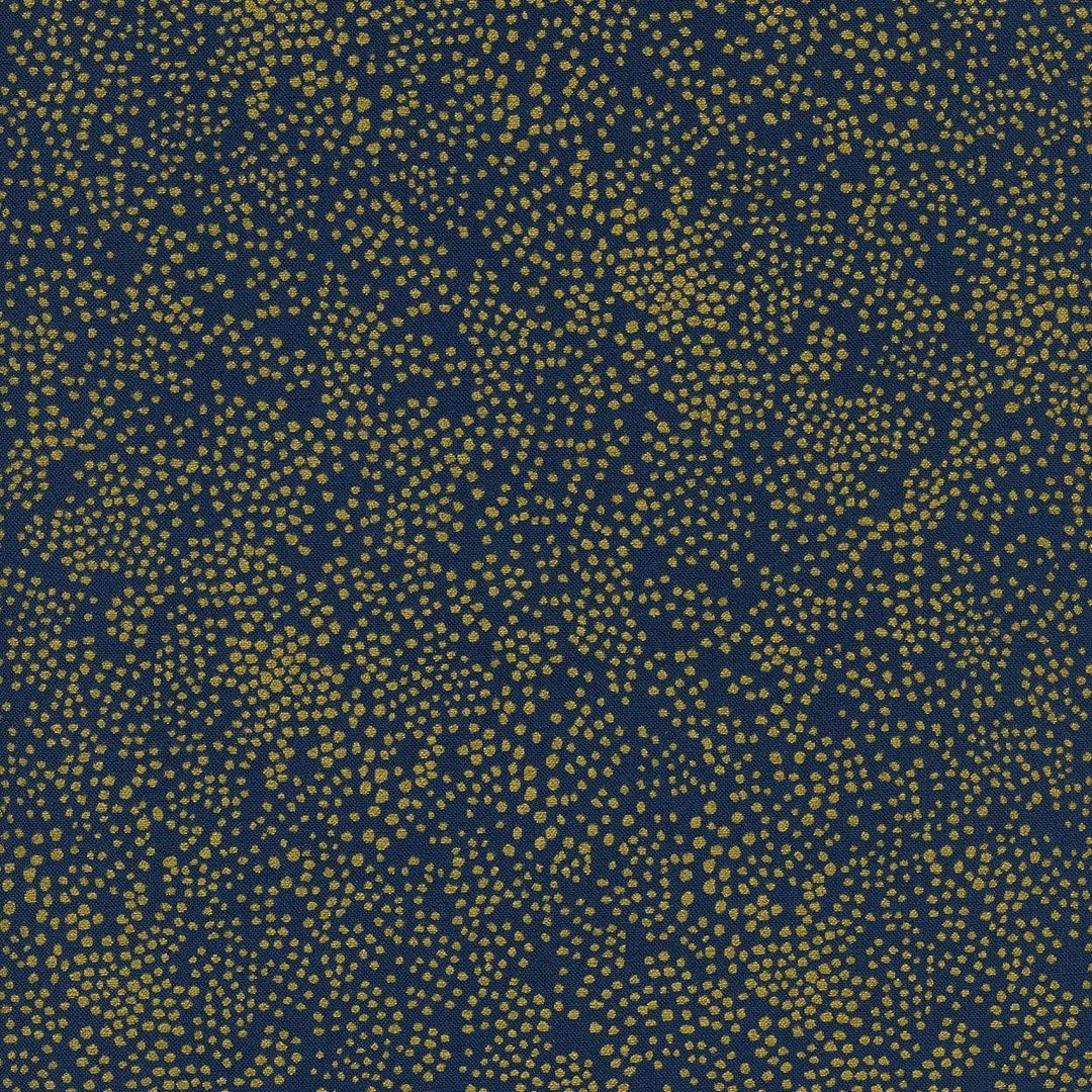 Champagne in Navy Metallic ~ Menagerie by Rifle Paper Co.