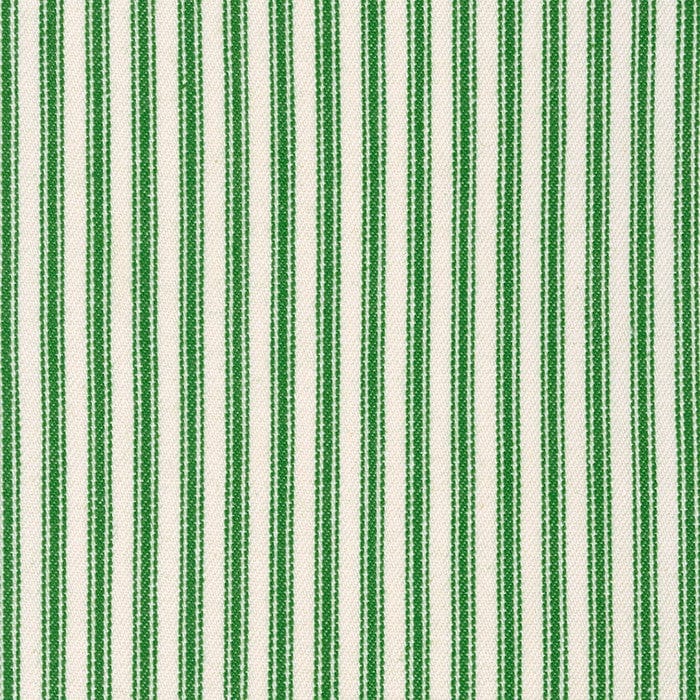 Classic Ticking Stripe in Green