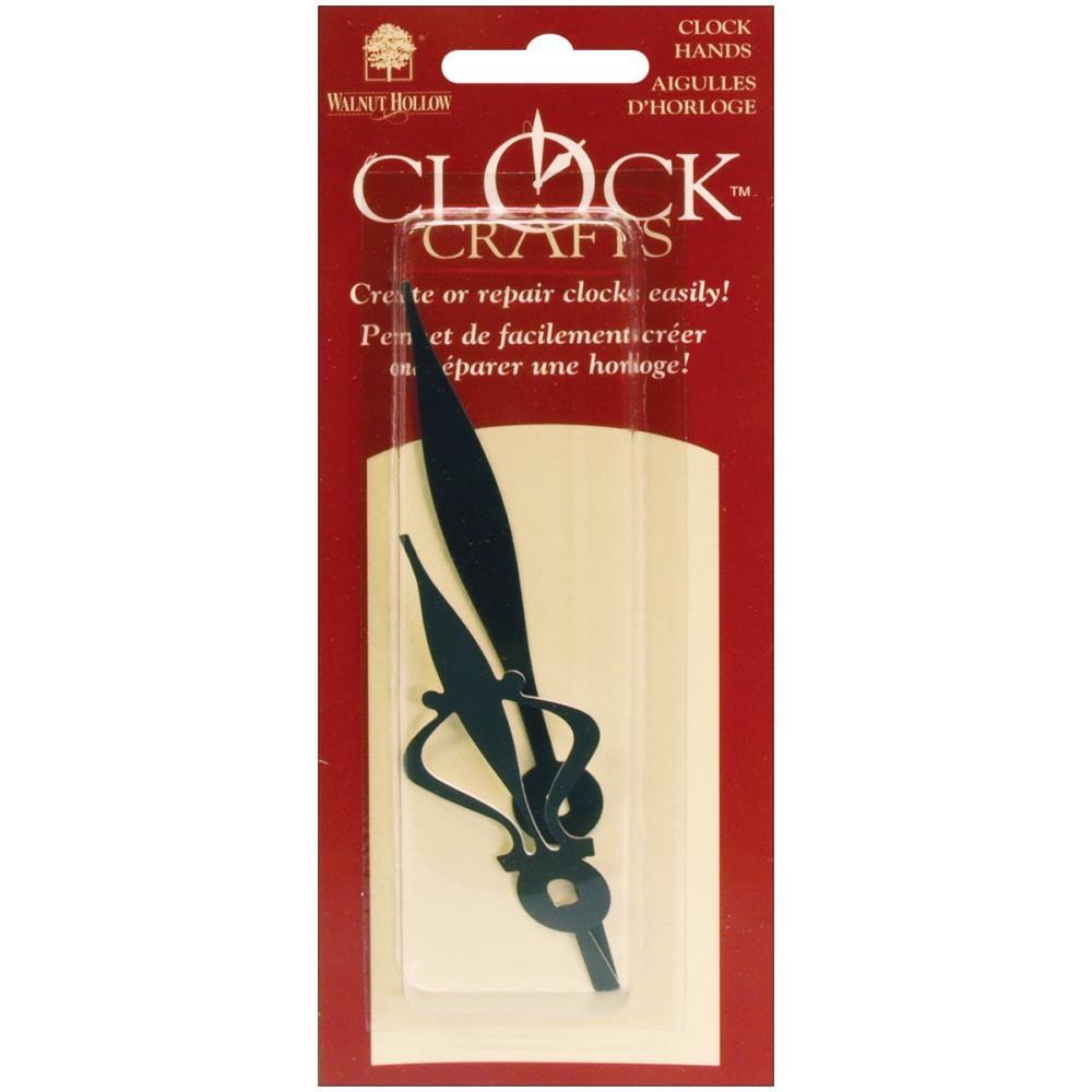 Clock Hands - Fancy in Black