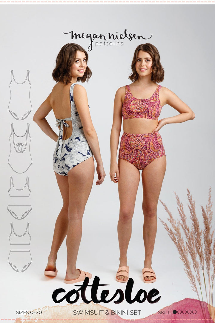Cottesloe Swimsuit - Sizes 0-20 - Megan Nielsen