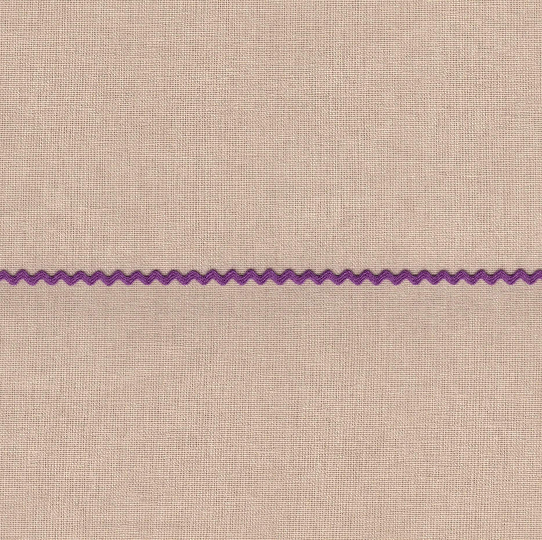 3/16" / violet Cotton Ric Rac Trim