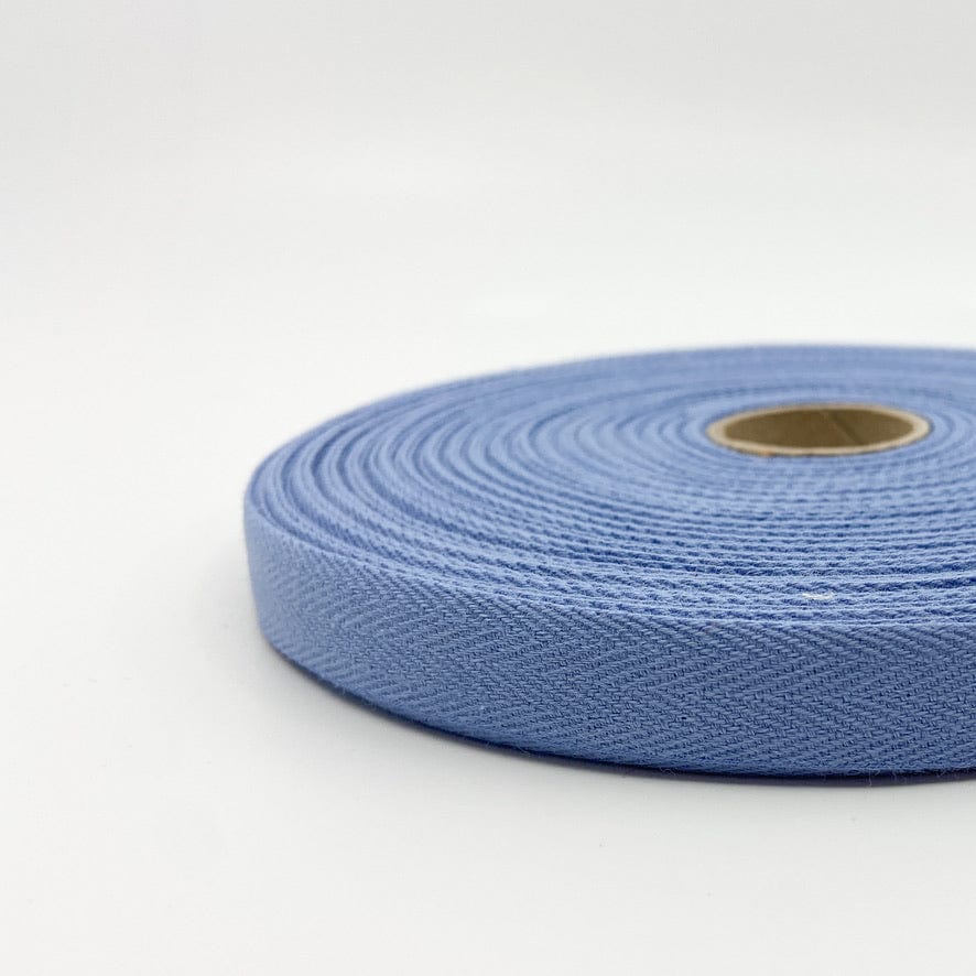 Cotton Twill Tape - Periwinkle - 14mm