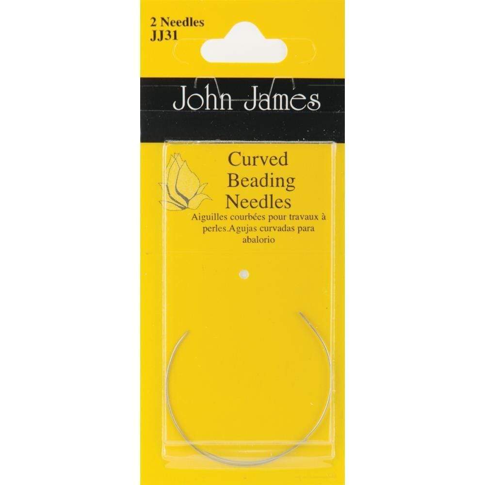 Curved Beading, Size 10, 2 Count, John James