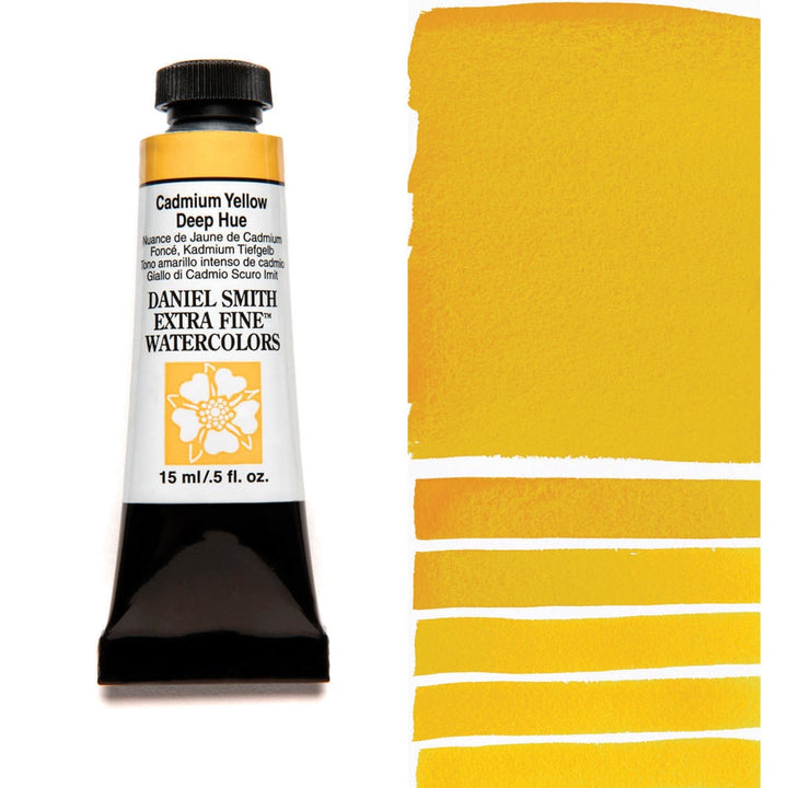 Daniel Smith Watercolor 15ml Tube - Cadmium Yellow Deep Hue
